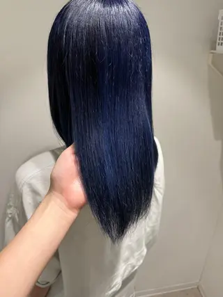 セミロング カラー ボブ/個性派🪽🍀 堀内志茉のヘアスタイル