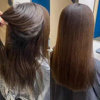 ミディアム blink所属・暖色/ブラウン/ 透明感/ゆうかのヘアスタイル