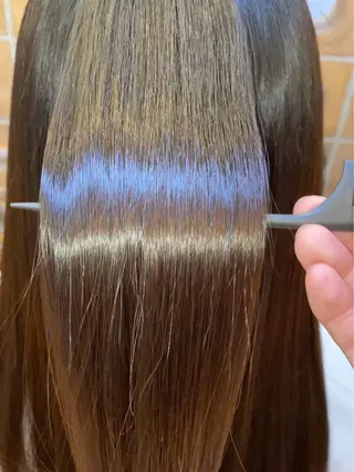 セミロング エリアマネージャー 復活の大澤竜馬のヘアスタイル