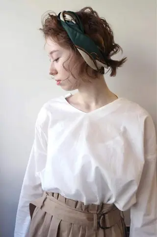 ショート LIFE所属・荒井 りくのヘアスタイル