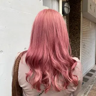 ロング カラー ハイトーンカラー 🍬Rinka🍬のヘアスタイル