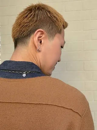 ショート メンズ flash pack所属・勝木 拓のヘアスタイル