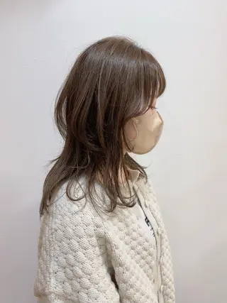 セミロング カラー ノーブル美容室イオン高橋店所属・鈴木 純子のヘアスタイル