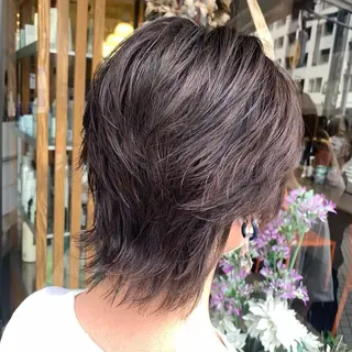 ショート カラー MESSA Raffinato所属・岩永 知衣のヘアスタイル
