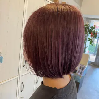 ショート カラー ELLE&SALLY 石野のヘアスタイル