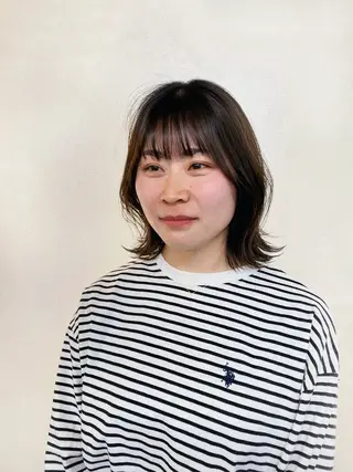 ミディアム カラー 𣘺夲友梨/ メンズ/恵比寿のヘアスタイル