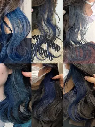 ロング カラー ALIVE原宿🖤 カラーリストるねこのヘアスタイル