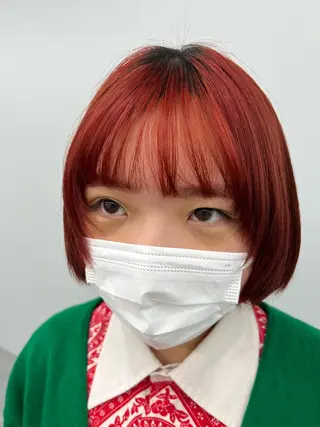 カラー 韓国style Mifūのヘアスタイル