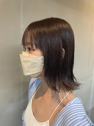 ミディアム カラー Men's hair salon First 中百舌鳥店所属・First なかもず 店 YUKIのヘアスタイル