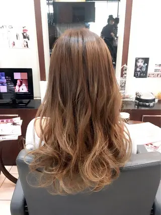 ロング 透明感韓国ヘア♡ みつきのヘアスタイル