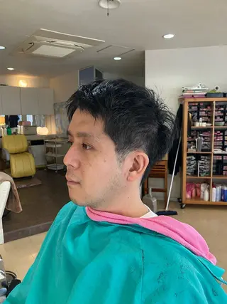 ショート メンズ 横田 尚登のヘアスタイル