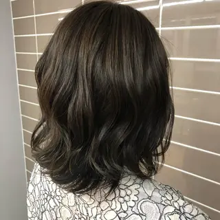 ミディアム カラー 辻堂メンズ特化 YU-YAのヘアスタイル