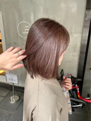 ミディアム カラー 脱白髪染め❕白髪 ぼかし特化🌟ヨコタのヘアスタイル