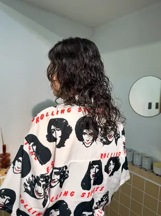 ミディアム パーマ Seeknext // Rukaのヘアスタイル