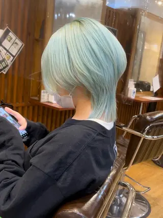 ミディアム カラー senjyu GINZA所属・バレイヤージュ/ハイ ライト/庄司鉄平のヘアスタイル