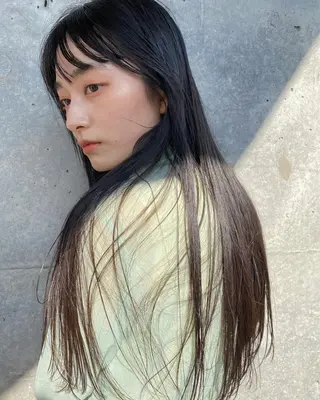 セミロング カラー パーマ ヘアアレンジ メンズ キッズ ネイル マツエク・マツパ アイブロウ 🧼柴田 健太郎🧼のヘアスタイル