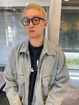 ショート カラー メンズ 🌈高田大夢似合わせ 透明感カラー🌈のヘアスタイル