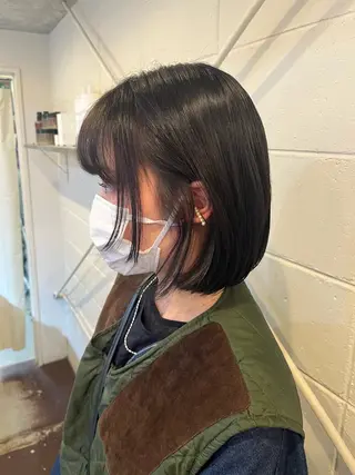 ショート chikashitsu所属・Junmi/ﾁｶｼﾂ /堀江のヘアスタイル