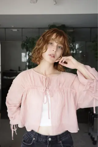 ショート パーマ 💫パーマモデル募集 河野瑠太のヘアスタイル