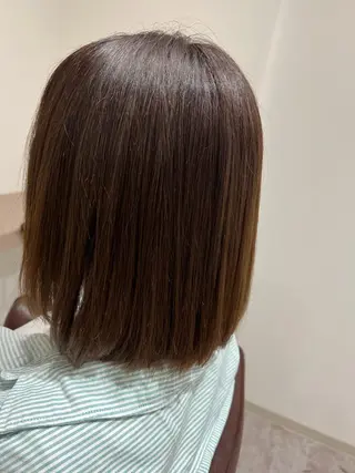 ミディアム 井上 美春のヘアスタイル