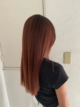 ロング 笠原 由基のヘアスタイル