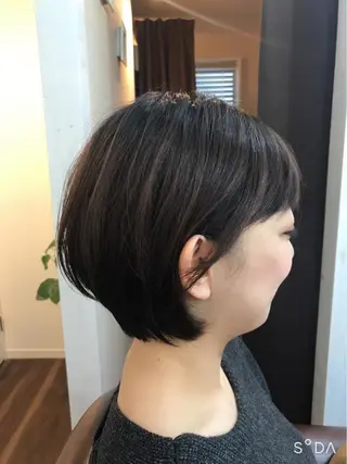 ショート 🌈elua yukaのヘアスタイル