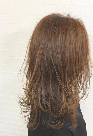 ミディアム カラー 🎁無料カットカラー 📷撮影モデル募集✨のヘアスタイル