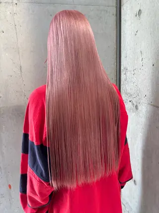 ロング カラー lani hair salon所属・SHOTO ハイトー ン/デザインカラーのヘアスタイル