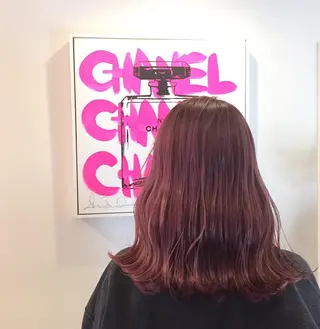 セミロング カラー MIZUHO / ダブルカラー髪質改善のヘアスタイル