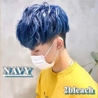 ショート カラー ヘアアレンジ メンズ SNSで大バズり‼️ 欧米風ヘア大ヒット中のヘアスタイル