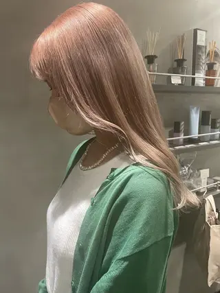 ロング カラー classic 新横浜所属・大人girly🛋️ 🤍yukakoのヘアスタイル