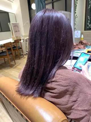 セミロング カラー 【店長】 草間大輔のヘアスタイル