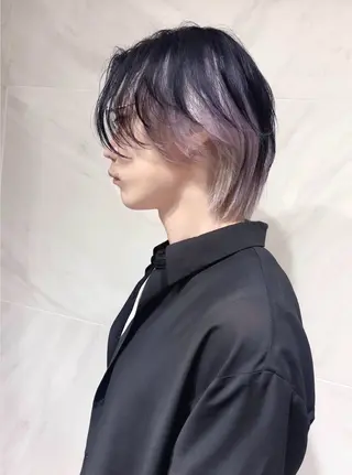 カラー メンズ ワンホン/韓国ヘア 🤍amiのヘアスタイル