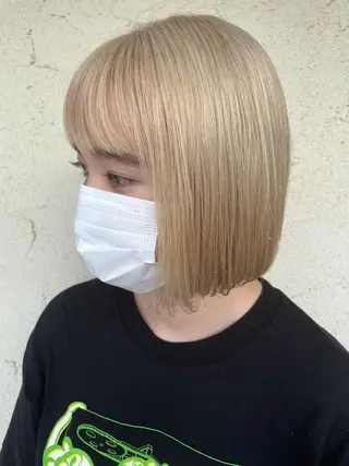 ショート しもかわ かほのヘアスタイル