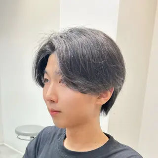 ショート カラー メンズ calna by ELMO  上ノ井のヘアスタイル