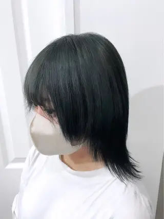 カラー 色落ち綺麗透明感カラ /ボブ/ナカツヒカルのヘアスタイル