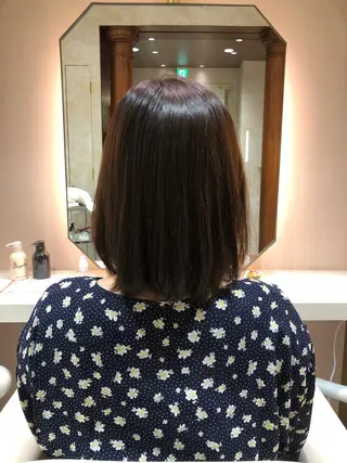 ミディアム La fith hair rond 立川店所属・kyosuke 透明感カラーのヘアスタイル
