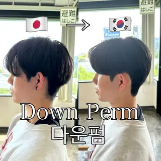 メンズ 骨格補正施術/メンズ 専門美容師/YUYAのヘアスタイル