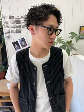 ショート 📍葛西りんたろう/ ENVのヘアスタイル