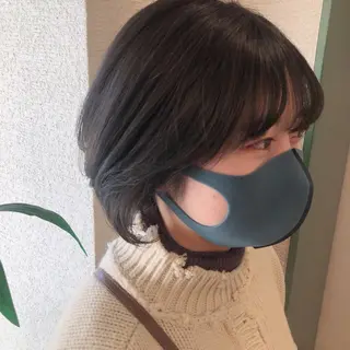 ショート カラー 似合わせ.ﾍｱｾｯﾄ 得意🌹井上美沙のヘアスタイル