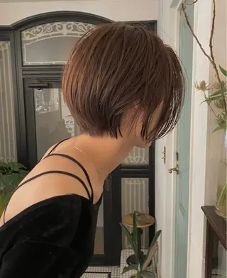 ショート ハイトーン/ 透明感カラー/夕海のヘアスタイル
