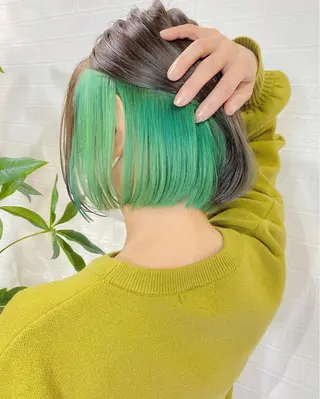 ショート カラー Re:ta Hair 飯田淳平のヘアスタイル