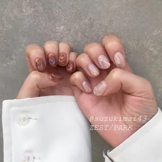 ネイル 【似合わせ提案】鈴木 舞のネイルデザイン