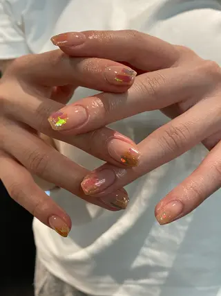 ネイル ニュアンス / 鉱物 natsukiのネイルデザイン