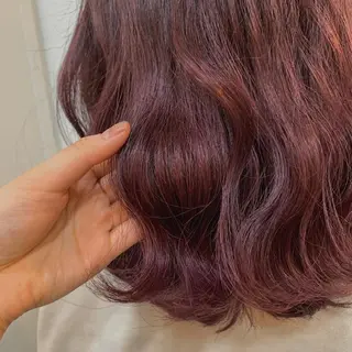 ミディアム カラー パーマ ヘアアレンジ メンズ キッズ ネイル マツエク・マツパ zeen札幌店所属・sumina すみなのヘアスタイル