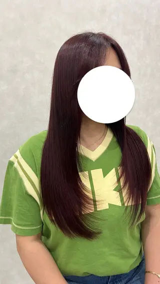ロング ROEN ryokaのヘアスタイル