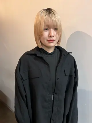 ショート モデル募集中🥚福岡 kii anju🐄のヘアスタイル
