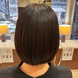 ミディアム 西村 亜弥のヘアスタイル