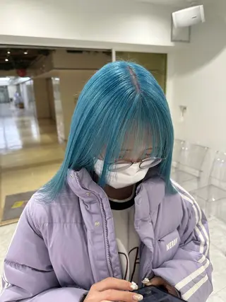 ミディアム 渋谷/透明感カラー /半個室/こうめいのヘアスタイル