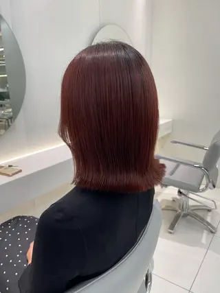 ミディアム カラー 透明感カラー特化型 NAOKIのヘアスタイル